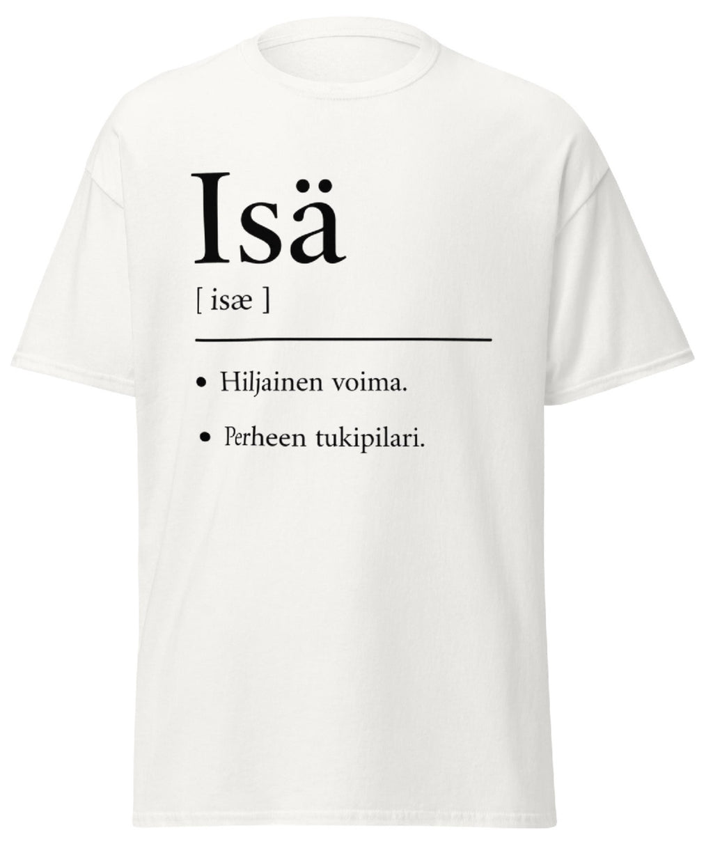 Isä T-Paita – Lahja Isälle | Puuvilla