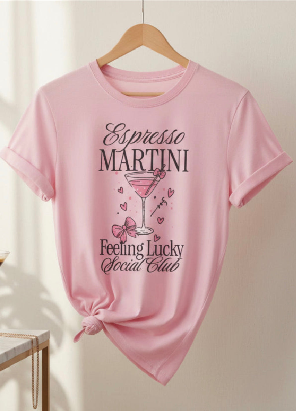 Espresso Martini T-Shirt – Cute Cocktail Lover Graphic Tee